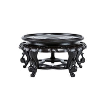 YUEYOULII Bonsai Base Thickened Wood Carving Base Rectangular Stone Flower Bonsai Ornament Stone Jade Buddha Statue Base Wooden Bracket (Color : A, Size : 26CM)