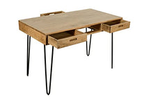 Jofran Inc. Rollins 52" Solid Acacia Dining Set with Four Backless Barstools