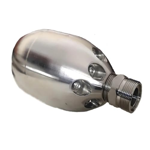 Bolisila High Pressure Cleaning Vehicle Large Nozzle M36 Front 1 Rear 8 Stainless Steel Municipal Sewer Cleaning Mine Ceramic Nozzle