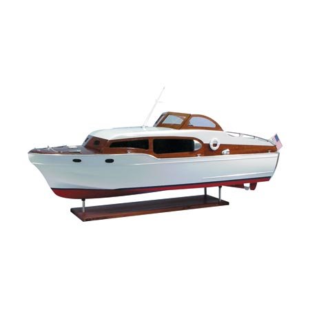 Micro-Mark 1954 Chris-Craft Commander Express Cruiser Wooden Boat Kit 1/12 Scale