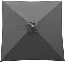 PUCNHZYNW Replacement Canopy for 2x2M Parasol 4 Rib Outdoor Umbrella Cover Waterproof Beach & Garden Sunshade - White Replacement Top for Patio Umbrella