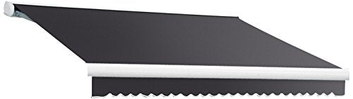 Awntech Retractable Awning Left Motor 18'W x 10" D x 10" H Gun Metal Gray