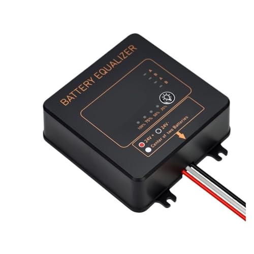 Ouyniei Equalizer Battery Balancer for 24V 36V 48V System Solar Charge Controller for Gel Flood Lead Acid Batteries(6PCS)