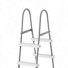 Intex 10 ft. x 2.5 ft. Round Above-Ground Pool Ladder with Pool Set with Filter Pump 28065E + 28201EH