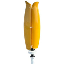 ZHOZHUT 3000W Maglev Wind Turbine 12V / 24V / 48V Wind Power Generator with Controller and Unloader, High Efficiency Vertical Wind Power Turbine Generator Kit for Roofs Gardens Boats,Yellow,3000W12V
