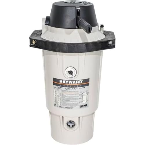 Hayward Perflex Diatomaceous Earth DE Swimming Pool Filter, Faster Cleaning
