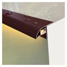 ERRULAN Drip Edge Water Diverter with Hidden LED Channel