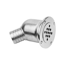 316 Stainless Steel High Mirror Polished Ball Type Deck Drain Hardware Cockpit Scupper Drain Boat Accessories 38mm