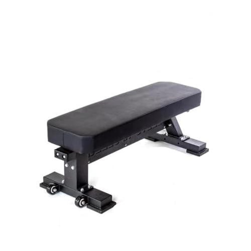 Bells of Steel Flat Bench - Heavy-Duty Black
