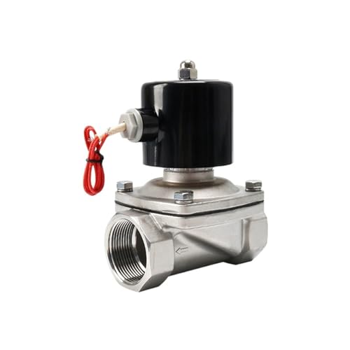 SW series direct-acting normally closed water valve 1/4", 1/8", 1/2", 3/4" AC220V, DC24V water, oil, air and pneumatic valves(SW400-40,DC24V)