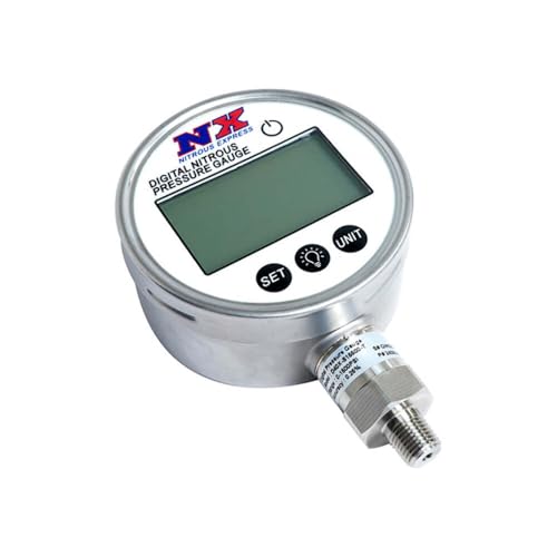 4 Inch Digital Nitrous Pressure Gauge Only 1/4NPT
