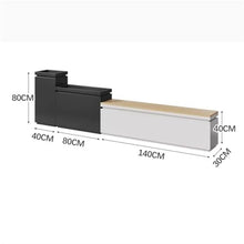 YUHUAWF Garden Bench Planter Box with Bench Seat Outdoor Combined Splicable Planter Box with Bench