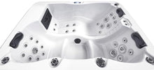 Luxuria Spas Oak Hill 3-Person 47-Jet Hot Tub with Lounge Homemade White/Grey
