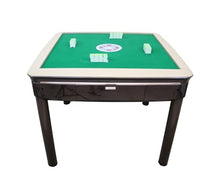 USA MJ TABLE .COM Automatic Rummy Table Coffee Color 4-Legs Dining Style 106 Tiles