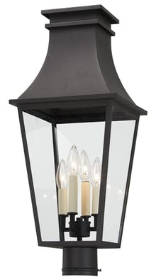 Minka Lavery 7995-66 Great Outdoors - Gloucester - 4 Light Outdoor Post Mount-24.88 Inches Tall and 10.38 Inches Wide