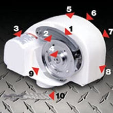 Boating Accessories Powerwinch Class 41 Automatic Helm-Operated Free-Fall Windlass
