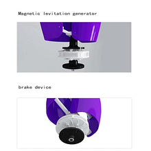 OLONETO 1200W-2000W Vertical Axis New Energy Tulip Wind Turbine 12V/24V Breeze Start Power Generation System Wind and Solar Complementary Power Supply System (Color : Purple, Size : 1200W)
