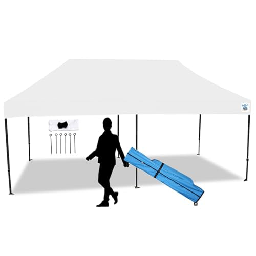 King Canopy Athena 10x20 Instant Pop-Up Canopy White