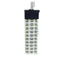 FYMWONINO LW12-16TM711/10 Transfer Switch with Multiple rotations 10 Sections and 19 Gears