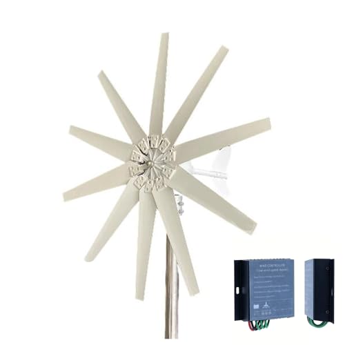 HYZHANHONG 14000W Windmill Generator Suit for Hybrid Solar Wind System12v 24V 48Vwind Turbine Generator Kit for Marine RV Home,48v