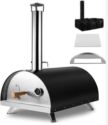 Wood Fired Outdoor Pizza Oven – Portable Hard Wood Pellet Pizza Oven – Ideal for Any Outdoor Kitchen
