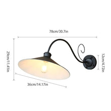 CHICKEN Outdoor Wall Lights Country Retro Small Wall Lamp Outdoor Balcony Yard Exterior Wall Lamp Outdoor Garden Courtyard Wall Lamp Porch Lights Outdoor
