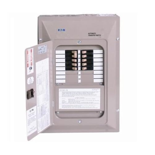 Eaton EGSX50L12 50A, 2P, 120/240V, NEMA 1, 12 Circuit Transfer Panel