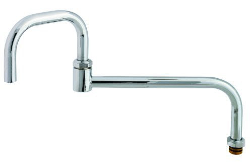 T&S Brass BF-0178-A Big-Flo Double-Joint Nozzle, 12-Inch Back and 6-1/2-Inch Front Section