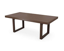 POLYWOOD® Edge Dining Table, Mahogany