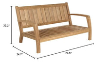Douglas Nance Somerset Deep Seating Sofa-Cilantro