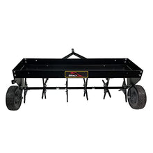 Brinly PA-42BH-A Tow Behind Plug Aerator with Folding Easy-Store Tow Bar, 42"