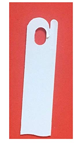 Thaisan7, Push On White Plastic Tags Clip/Plant Nursery Labels For labeling plants, trees, shrubs, perennials Home Garden Improvment Relax Life Style - 3 3/4" x 1" (3000)