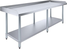 Stainless Steel Equipment Grill Stand 24 x 72 - Heavy Duty NSF