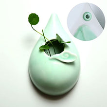Hanging Planter Wall Hanging Planter Ceramic Plants Flowerpot Decorative Flower Display Vase Succulent Pots for Indoor Plants Hanging Flower Pots Suitable for Indoor and Outdoor Plants ( Col (1 )