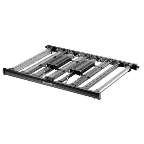 AC Infinity Ionprime 10, Full Spectrum Adjustable-Angle LED Grow Light 5x5