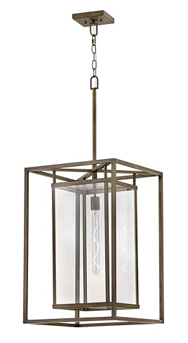 Hinkley Max Extra Large Hanging Lantern Burnished Bronze