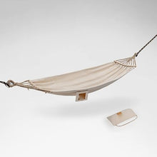 MaGiLL Outdoor Hammock Anti-Rollover Single Canvas Hammock Outdoor Camping Swing Adult Portable Hanging Chair (Color : Argento, Size : Light Grey)