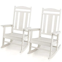 ONMYJFD 2 Piece Patio Rocker Rocker High Back