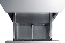 Summit 24” Two Drawer Refrigerator, Panel Ready* - ADRD24PNR
