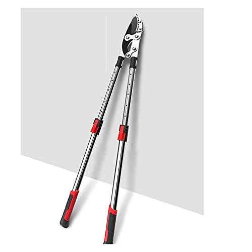 Pruning Shears Telescopic Long Pruning Scissor Hedge Anvil Shears Garden Tool Tree Branch Cutter Agriculture Hand Tool Trimmer Garden Cutter Pruner Tool Hand Pruner (6 Adjustment) (Upgrade