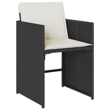 AMBERARD Patio Dining Set Set of 12 Black Furniture Set