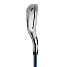 TaylorMade SIM MAX OS Irons Steel Shaft KBS Max 85 5-PW AW Right Hand Regular Flex Titanium Black Blue