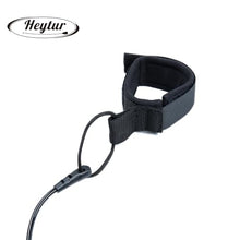 HEYTUR Coiled SUP Leash 10' Black