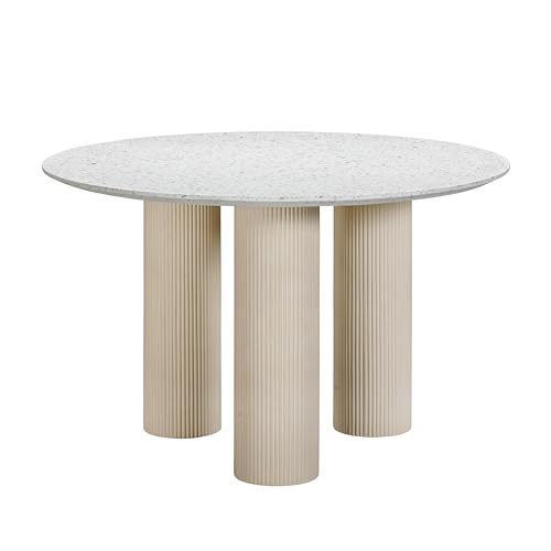 TOV Furniture Parcino Terrazzo Concrete Indoor/Outdoor Dining Table