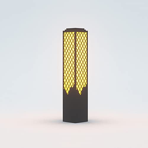 KADELONG IP55 Outdoor Lawn Lights Modern LED Waterproof Yard Lamps Chinese Garden Villa External Path Lights Landscape Deck Porch Porch Patio Floor Mount Lighting Fixture,Chandelier Lighting, jq-842