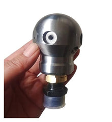 Warthog Nozzle 3/8" Rotating Sewer Jetting Drain Jet Hose for High Pressure Washer Sprinkler