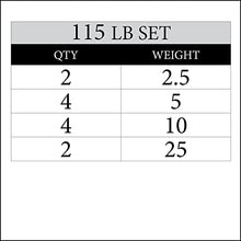 XMark Olympic Bar Curl Bar with Weights Offer and Texas Star Olympic Weight Plates 115 lb Set Blue