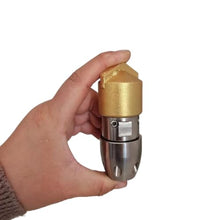 Rotating Water Nozzle for Rock Pagoda Systems - Hardened Stainless Steel with Diamond Composite, 3/4 Inch Female Thread