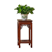 YYBOES Plant Pedestal Stand Freestanding Wooden Shelf Indoor Plant Stand Flower Pot Display Stand Freestanding Wooden Shelf Wooden Vase Base Display Stand Pedestal Stands for Display