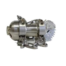 Arionyx 1/2 Tube Cleaning Nozzle High Pressure Chain Flail Jetting Nozzle for Sewer Drain Cleaning Machine